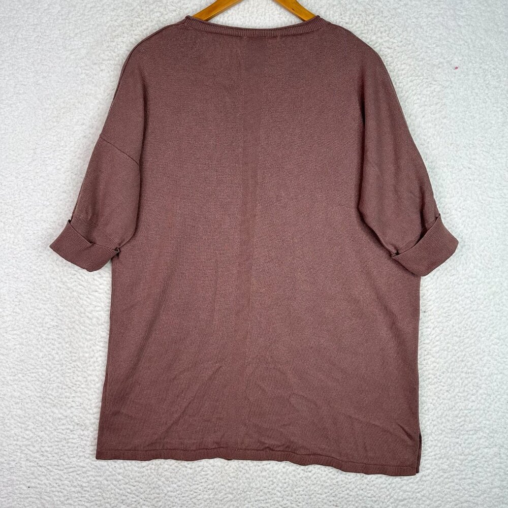 Poetry Silk Cashmere Oversized Knit Tunic Top‎ Size 10 - Picture 7 of 11